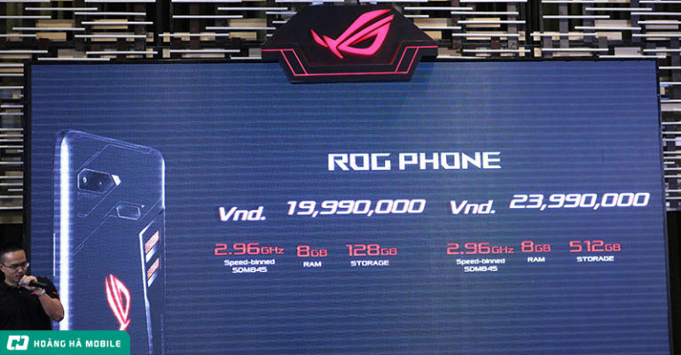 Asus ROG Phone ra mắt Việt Nam: Đi kèm bộ phụ kiện 50 triệu, tặng GEAR xịn khi đặt trước