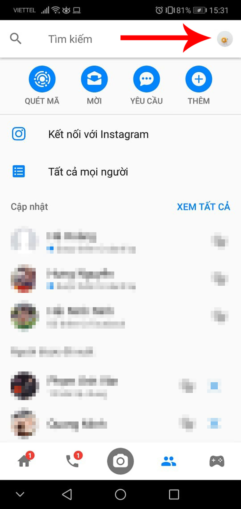 Android: Cách tắt bong bóng chat trên Facebook Messenger