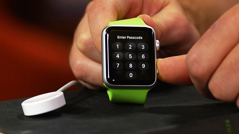 Tắt mật khẩu Apple Watch