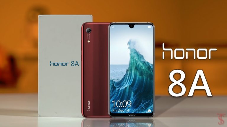 Thiết kế Honor 8A trông giống như một chiếc iPhone 6 có notch