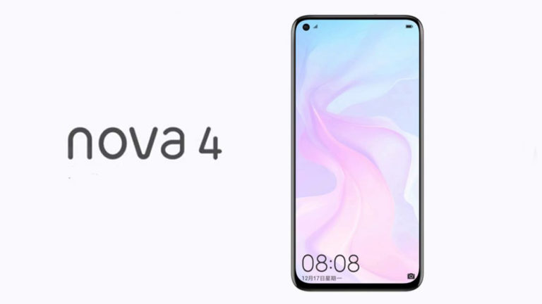 Huawei Nova 4 lộ diện với màn hình “nốt ruồi” và 3 camera sau tuyệt đẹp