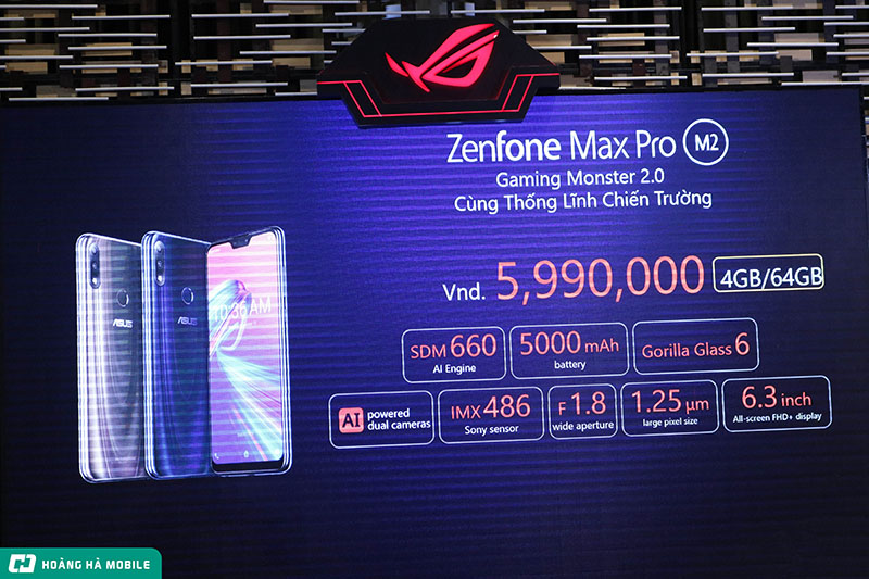 Zenfone Max Pro M2 ra mắt Việt Nam: Cái gì cũng “MAX” nhưng giá cực “MIN”