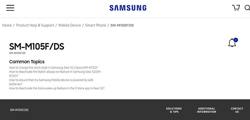 Cấu hình Galaxy M10