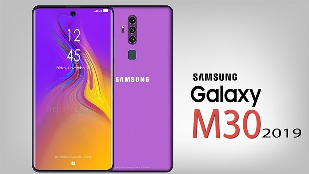 Galaxy M30 sẽ có màn hình Notch “giọt nước” và 3 camera sau?