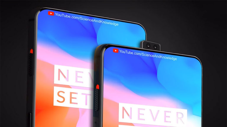 Xem kìa! OnePlus 7 với màn hình không viền, không có Notch luôn