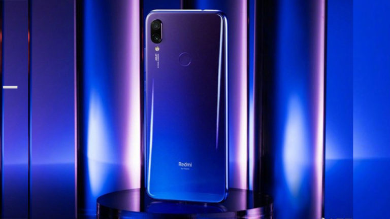 Hình ảnh Redmi Note 7 “rõ mồn một” với mặt lưng grandient, camera 48MP
