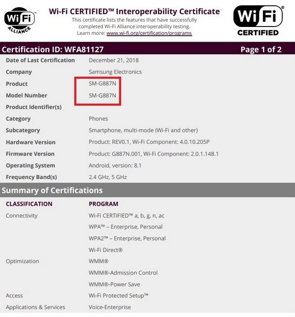 Mở bán Galaxy A8s