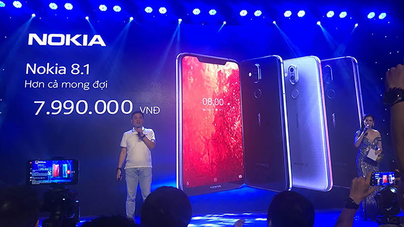 Nokia 8.1 ra mắt Việt Nam