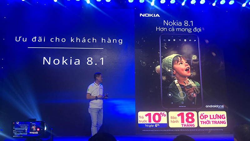 Nokia 8.1 ra mắt Việt Nam