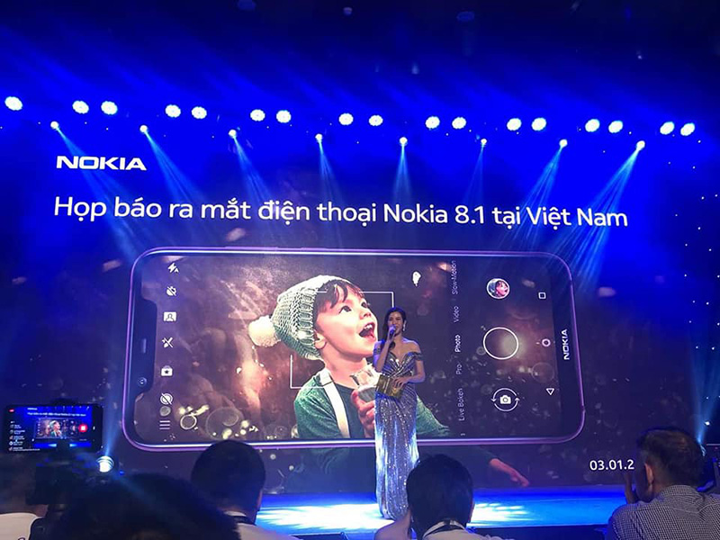 Nokia 8.1 ra mắt Việt Nam