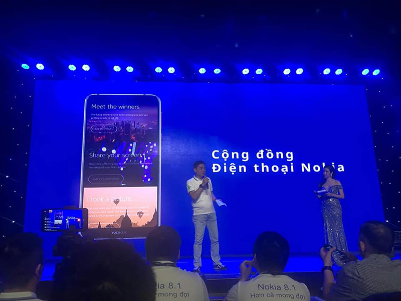 Nokia 8.1 ra mắt Việt Nam