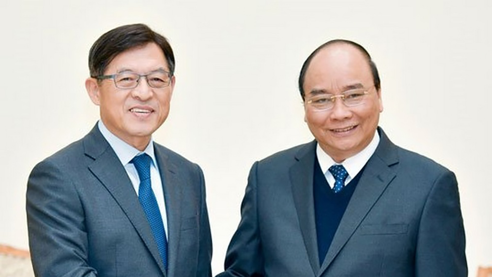 Thủ Tướng Nguyễn Xuân Phúc và TGĐ Samsung mong muốn Việt Nam trở thành cứ điểm quan trọng