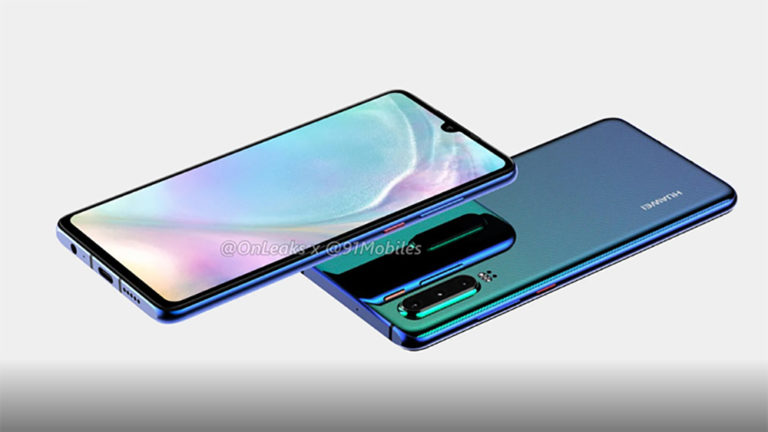Huawei P30 sẽ có 3 camera chính và vẫn còn cổng tai nghe 3.5mm