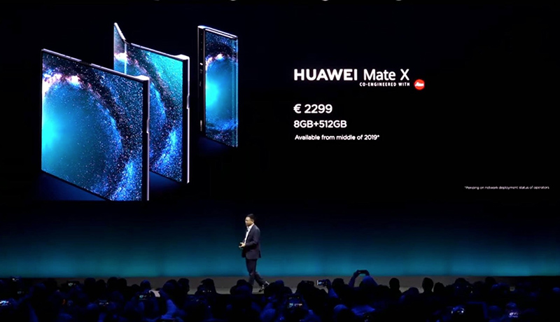 Huawei Mate X ra mắt