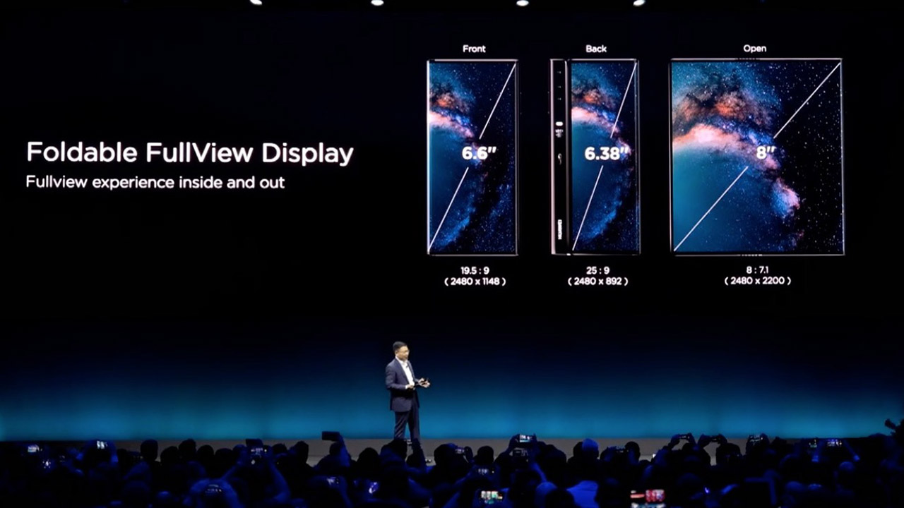 [MWC 2019] Huawei Mate X ra mắt: Giá 60 triệu đồng cùng màn hình gập