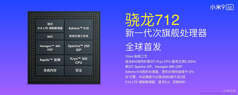 Xiaomi Mi 9 SE ra mắt