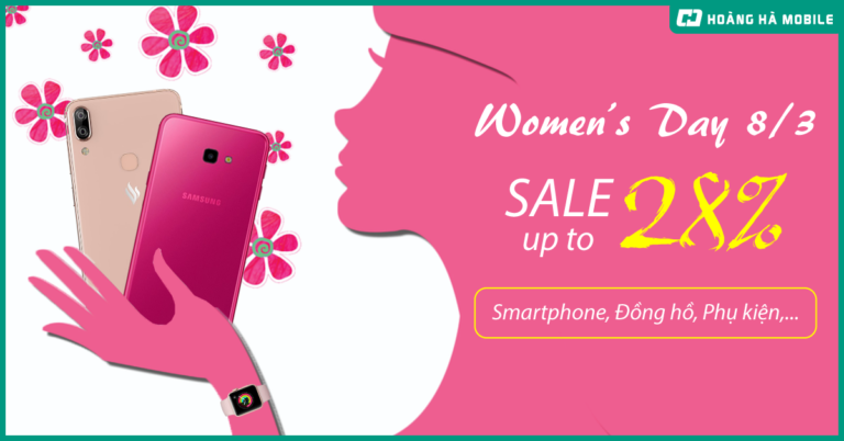 khuyến mãi 8/3