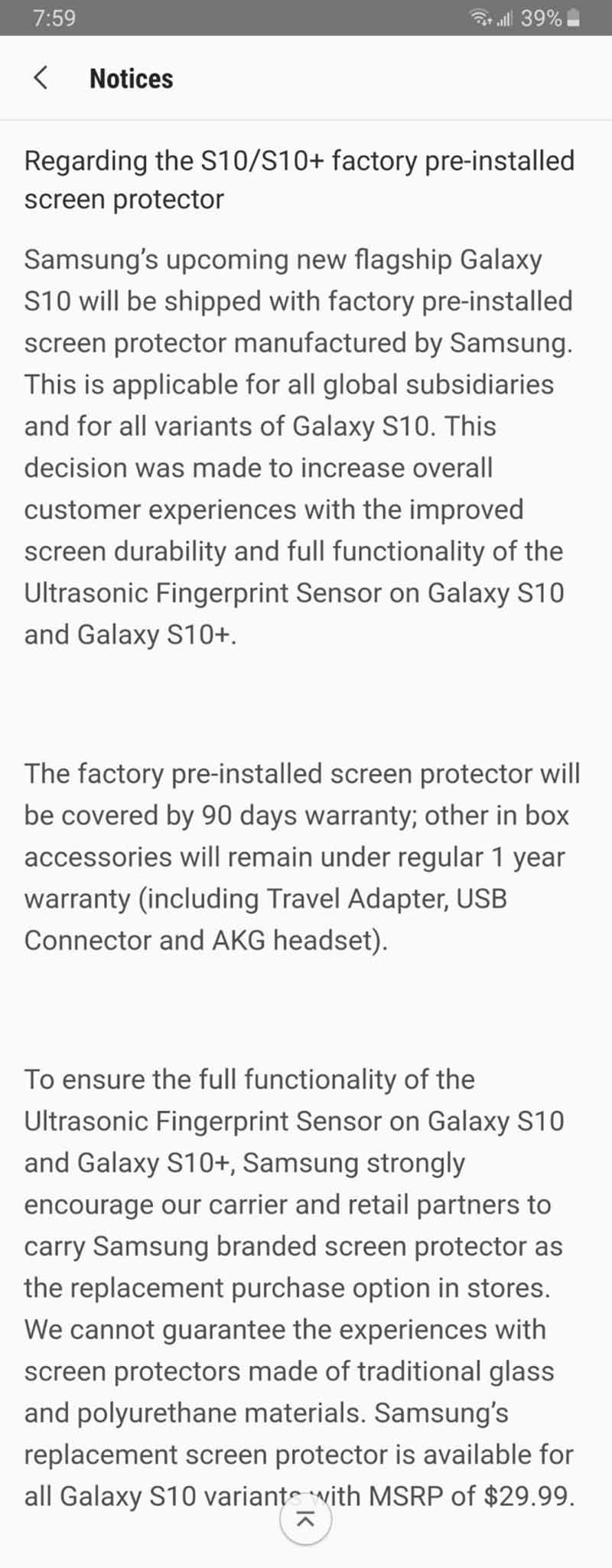 Dán màn hình Galaxy S10
