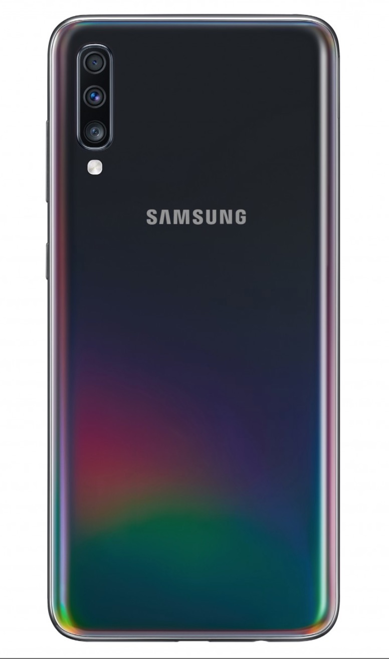 Galaxy A70 ra mắt: Pin 4500 mAh, camera 32MP, vân tay âm màn