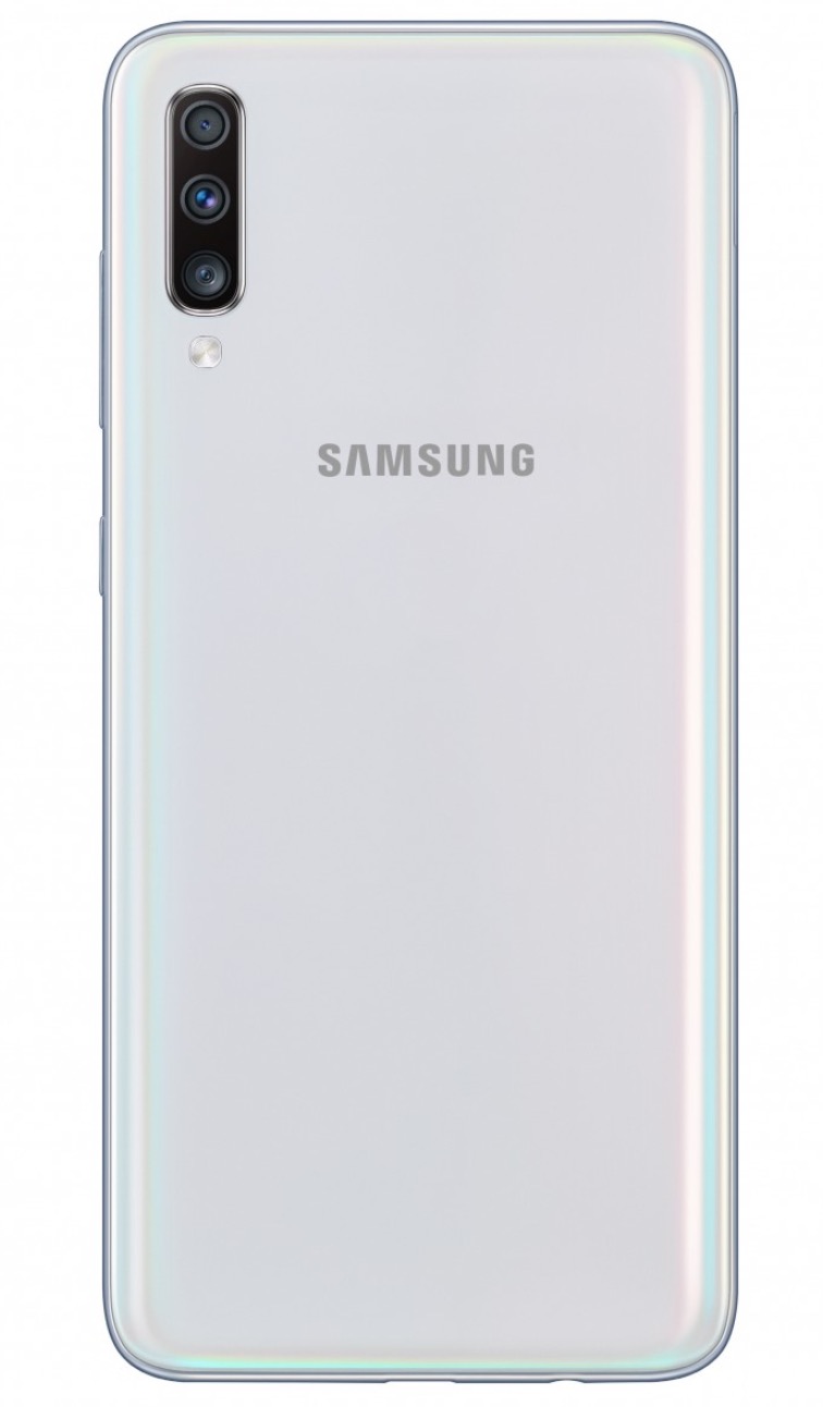 Galaxy A70 ra mắt: Pin 4500 mAh, camera 32MP, vân tay âm màn