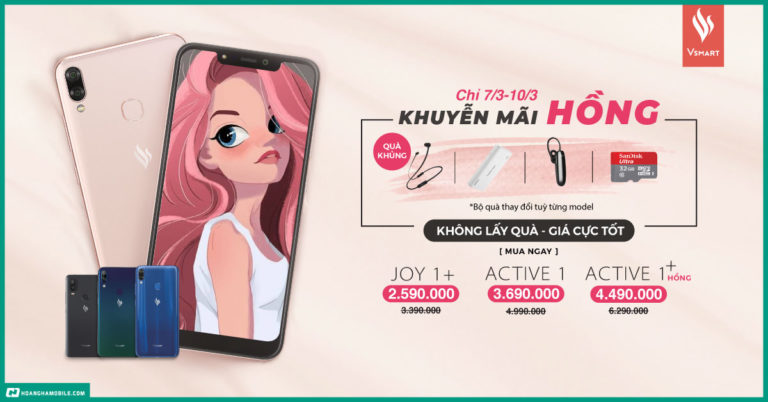 Duy nhất 4 ngày, bộ 3 Vsmart giảm giá tới 1.500.000 đồng