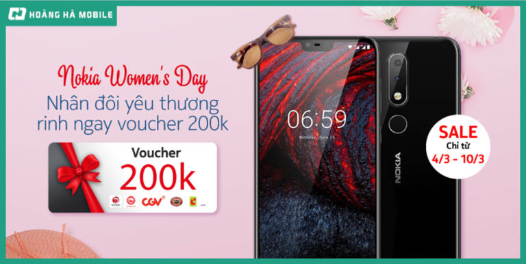 Mừng ngày phụ nữ, smartphone Nokia giảm tới hơn 1 triệu đồng