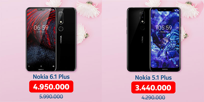 Mua smartphone Nokia giá rẻ