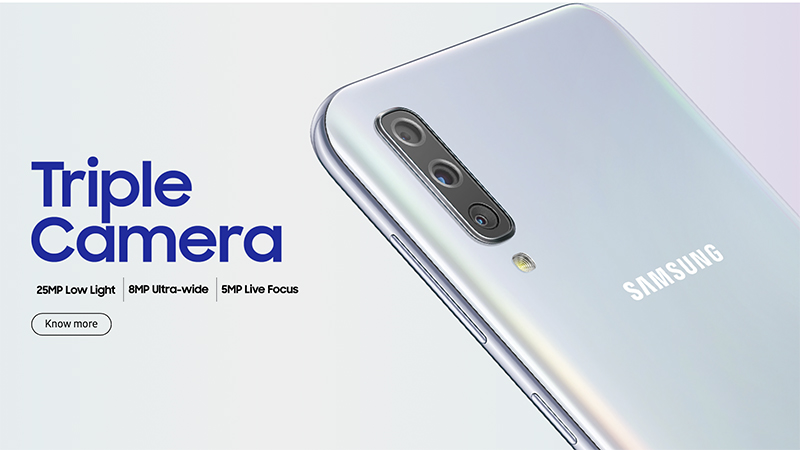 Ra mắt Galaxy A50 tại Việt Nam
