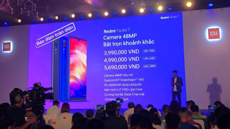 Redmi 7 và Redmi Note 7 ra mắt Việt Nam, giá chỉ từ 2.990.000 đồng