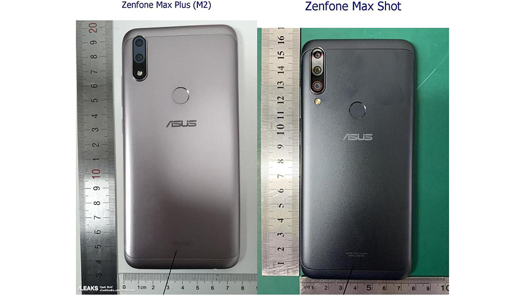 Zenfone Max Plus (M2) và Zenfone Max Shot lộ diện với 3 camera chính