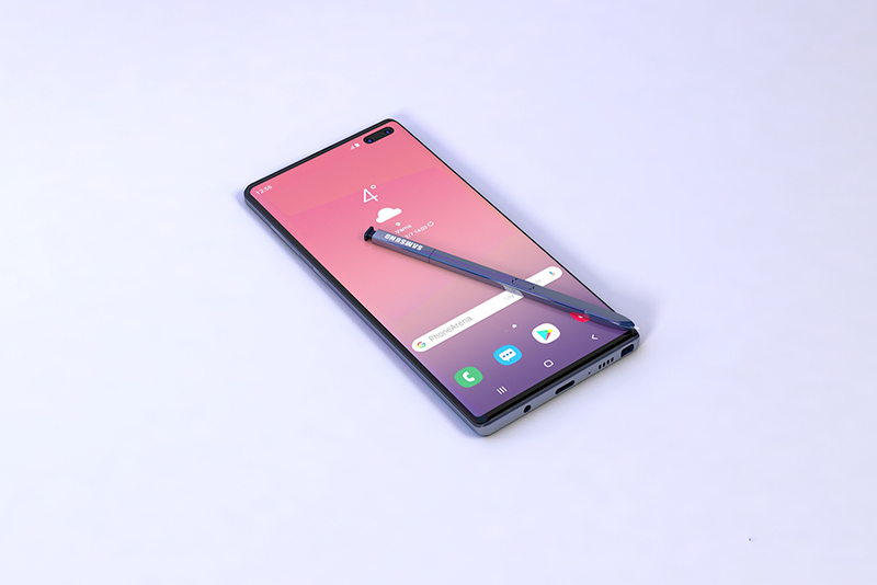 Ngắm nhìn Galaxy Note 10 đẹp “vô thường” qua ảnh render 3D