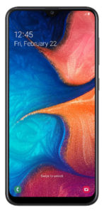 Galaxy A20e ra mắt