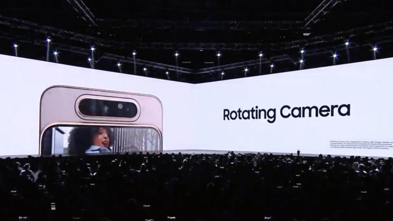 Galaxy A80 ra mắt: Snapdragon 730, camera vừa xoay vừa trượt, mở bán cuối tháng 5