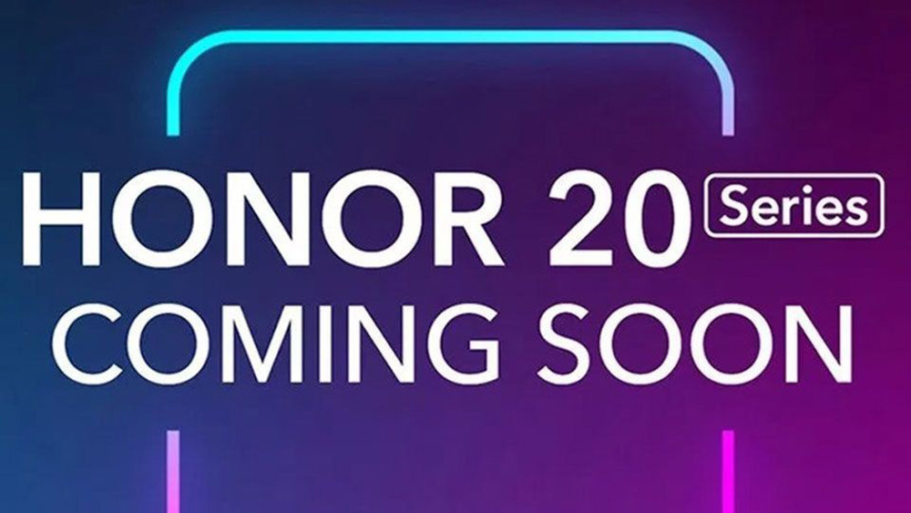 Honor 20 Series xuất hiện teaser với màn hình không Notch