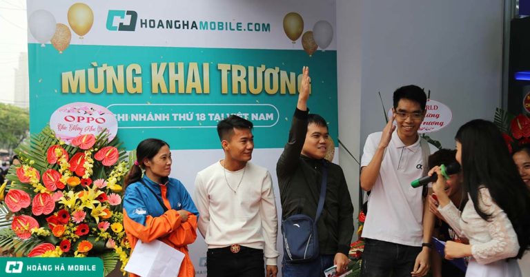 Nhìn lại sự kiện khai trương Hoàng Hà Mobile 392 Trương Định