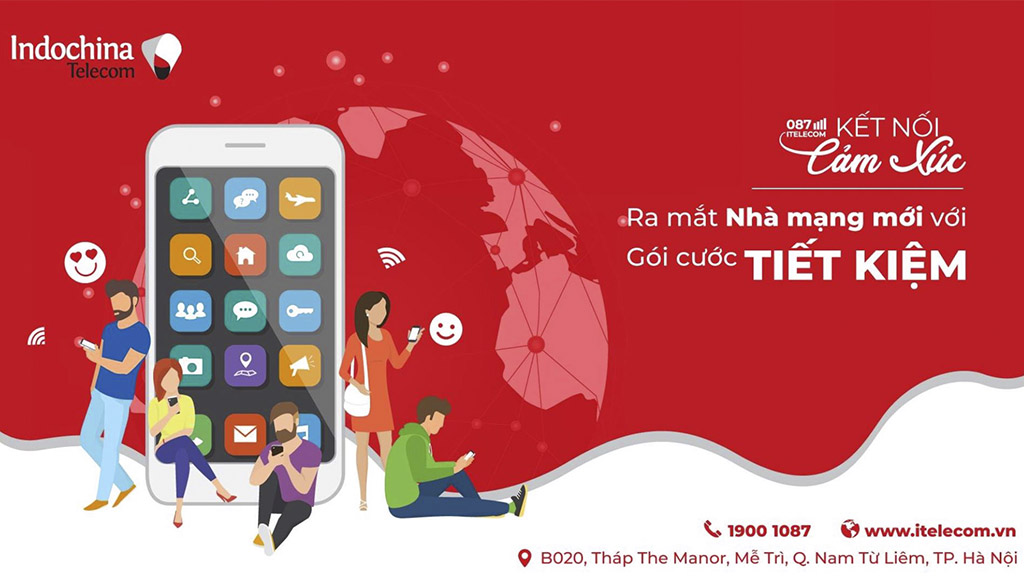 Mạng di động ảo ITelecom ra mắt Việt Nam: Đầu số 087, Vinaphone “hậu thuẫn” hạ tầng mạng