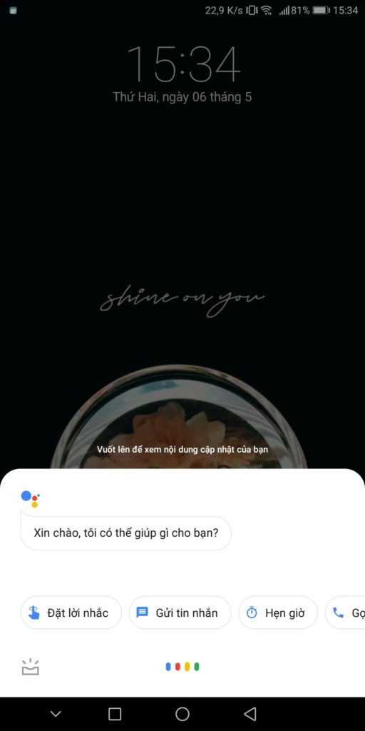 Cách cài Google Assistant tiếng Việt