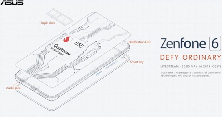 ASUS Zenfone 6 lộ diện đầy đủ cấu hình, Snapdragon 855 là điểm sáng