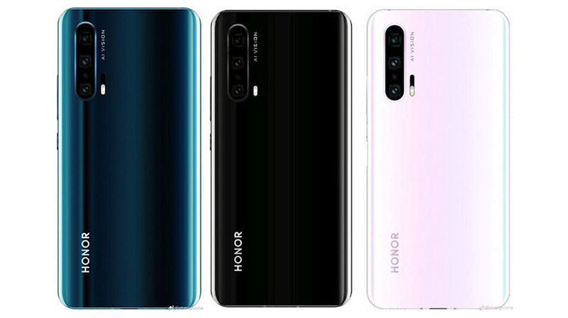 Lộ diện hình ảnh Honor 20 Pro với màn hình đục lỗ