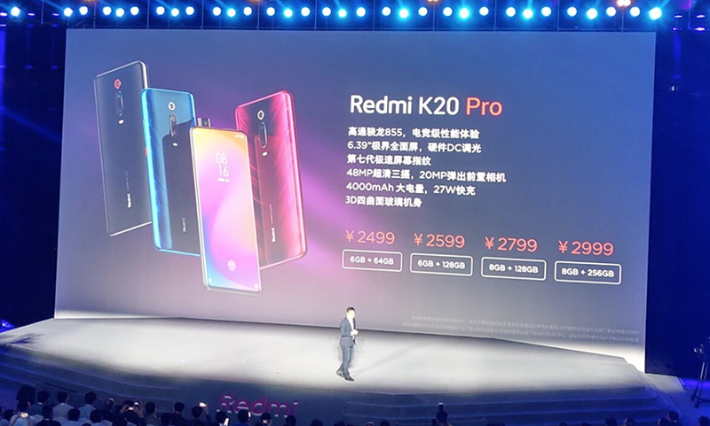 Redmi K20 ra mắt