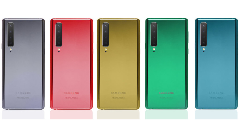 Thiết kế Galaxy Note 10