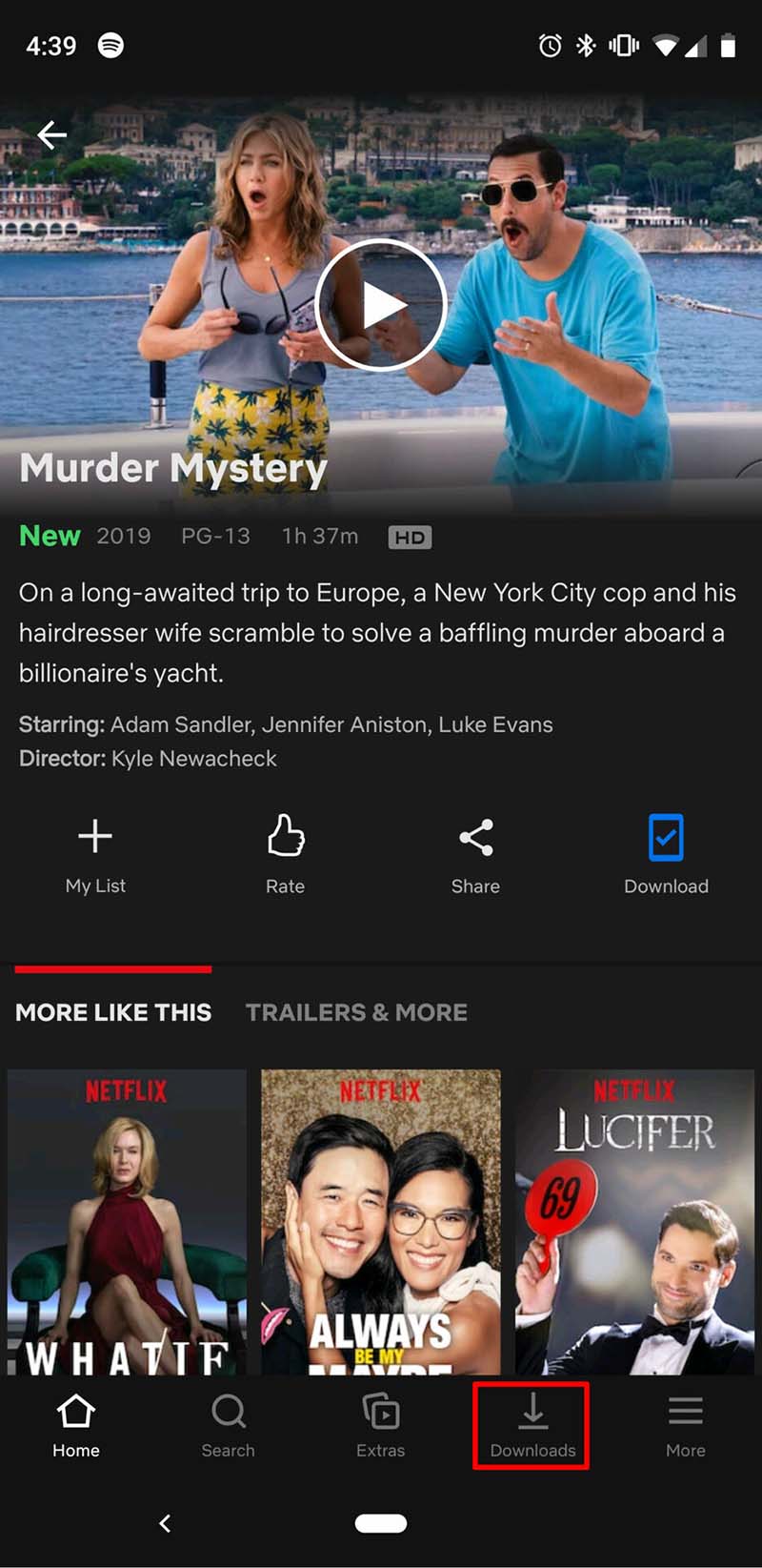 Hướng dẫn cách tải phim và TV Show trên Netflix