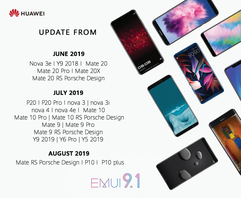 Cập nhật phần mềm điện thoại Huawei