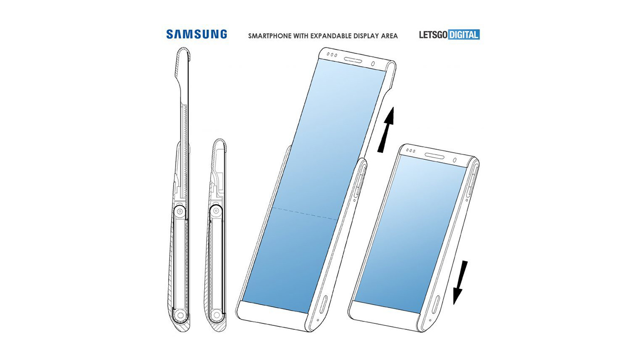 Một sáng chế mới của Samsung: Màn hình trượt sắp lên ngôi