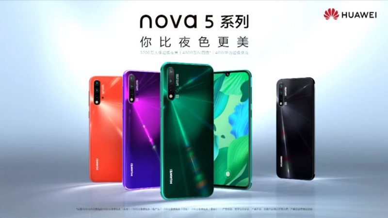 Huawei Nova 5 Series ra mắt