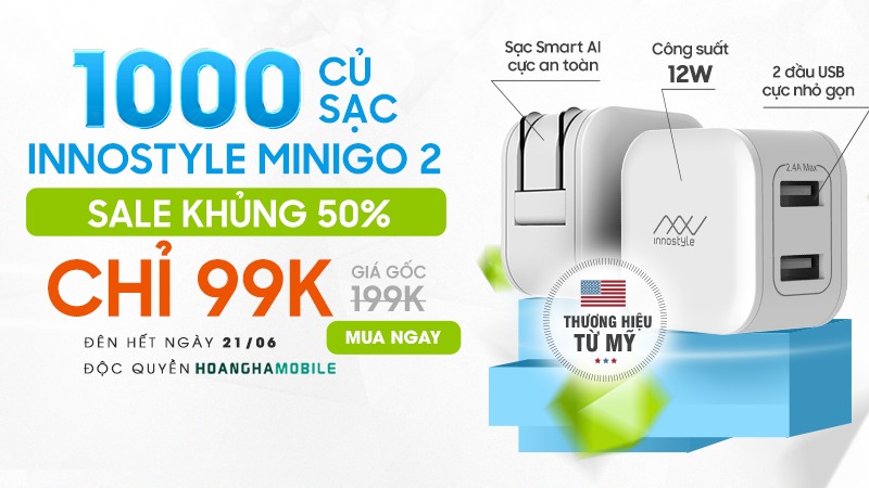 sạc Innostyle MiniGo 2