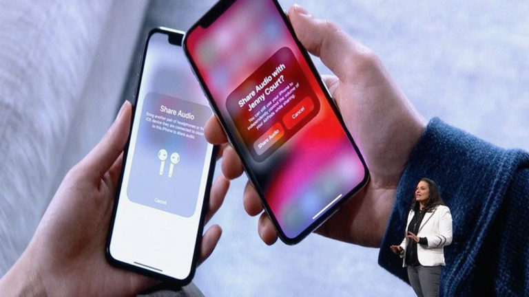 Đây là những thiết bị có thể chia sẻ âm thanh tai nghe trên iOS 13