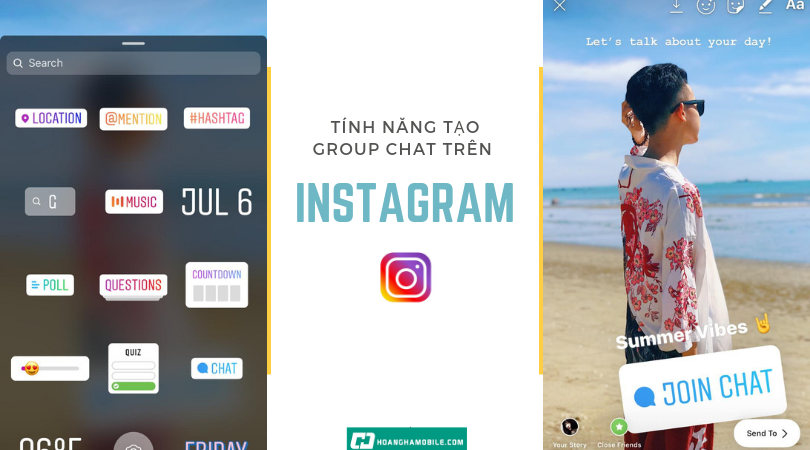 Tạo group chat trên Instagram