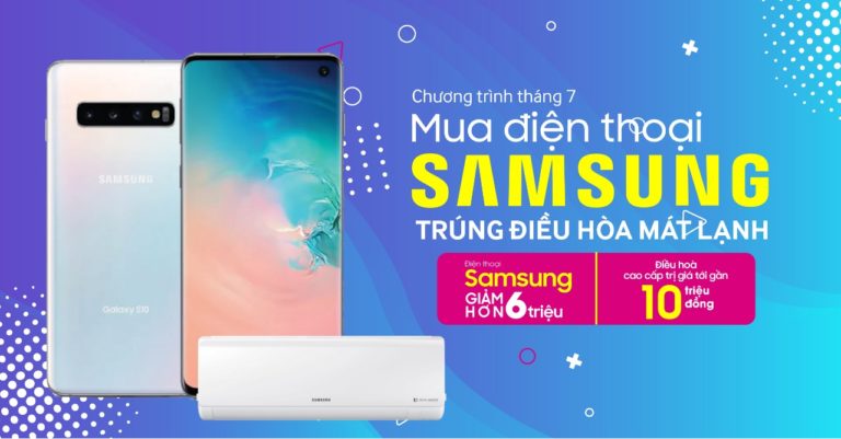 Mua điện thoại Samsung – trúng điều hoà mát lạnh-01