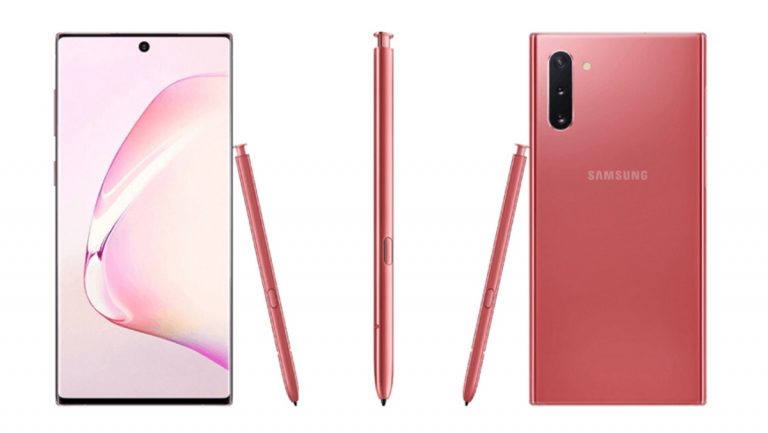 Bất ngờ chưa, Galaxy Note 10 sẽ có màu Hường siêu quyến rũ